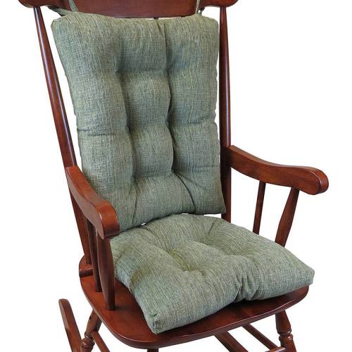 The Gripper Polar Chenille Jumbo Rocking Chair Pad 2-pk.