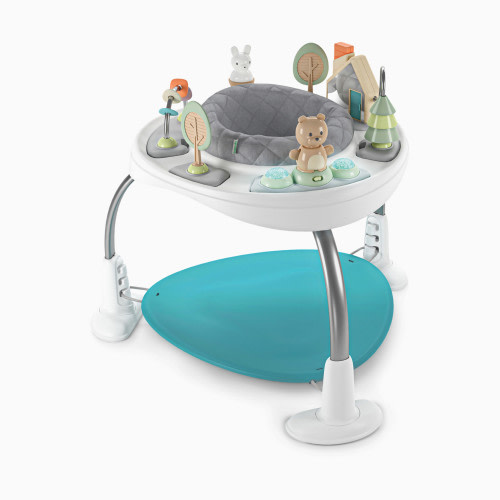 Ingenuity Spring & Sprout 2-in-1 Activity Jumper & Table - First Forest