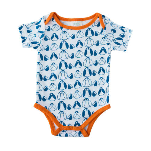 Organic Cotton Penguin Onesie (navy)| fair trade| baby gifts| MIRASA - mirasa
