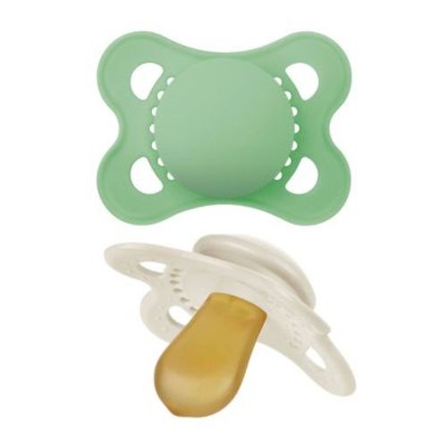 Mam Original Pure Natural Rubber Pacifier 0-6 Months - Unisex - 2pk