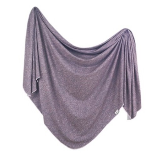 Copper Pearl Bloom Knit Swaddle Blanket - Violet