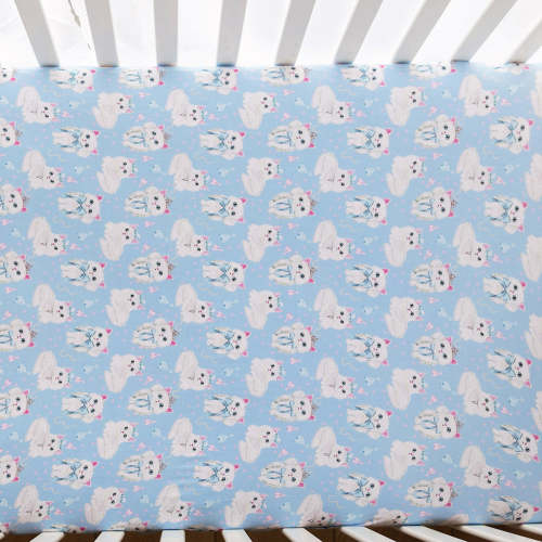 Dixie Cat Crib Sheet