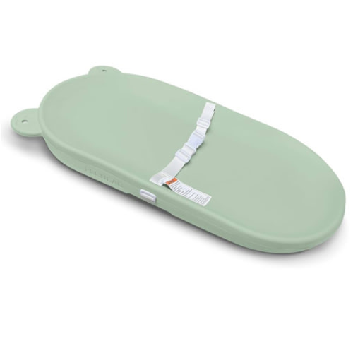 Baby Changing Pad, EVA Waterproof Non-Slip Changing Table Pad with Adjustable Strap for Dresser Changing Table Nursery, Portable Diaper Changing Pad, Green