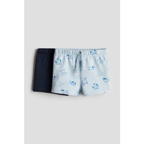 2-PACK COTTON SHORTS
