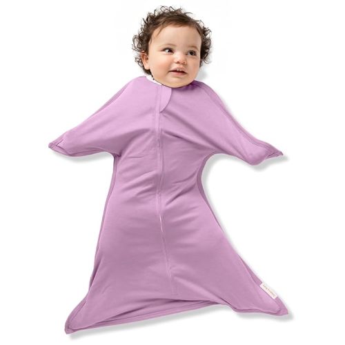Classic Lavender Swaddle Transition Zipadee-Zip Large 12-24 Months (26-34 lbs, 33-37 inches)