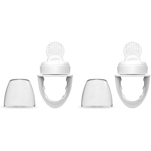 Dr. Brown's Designed to Nourish, Fresh Firsts Silicone Feeder, Grey, One Size (Pack of 2)