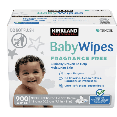 Kirkland Signature Baby Wipes Fragrance Free - 900 count | Costco
