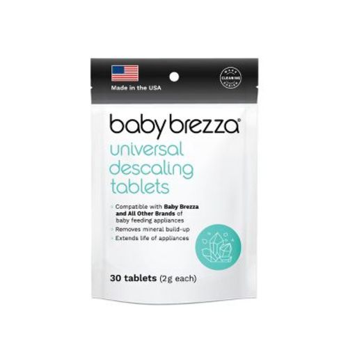 Baby Brezza Universal Descaling Tablets - 30ct: Prevents Lime Scale, Removes Residue, Citrus Scent