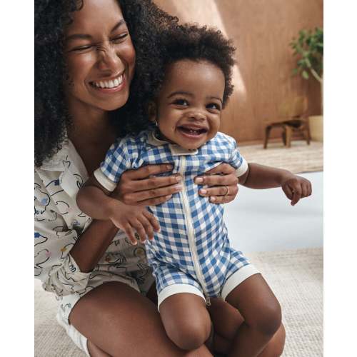 Baby 2-Way Zip Shortie Sleeper | Hanna Andersson