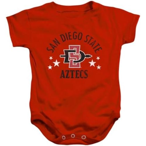 LOGOVISION San Diego State University Aztecs Unisex Infant Snap Suit for Baby