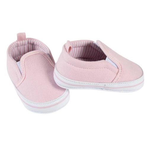Gerber Baby Girls' Soft Sole Slip-On Sneakers, Pink
