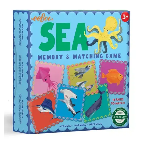 Brands We Love Memory & Matching Game: Sea Little Square by Janie and Jack