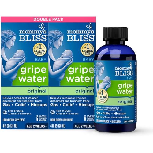 Mommy's Bliss Gripe Water, Liquid, 4-ounce bottle