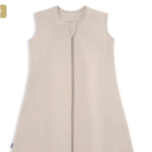 HALO - 1.5 TOG supersoft bamboo wearable blanket, double zipper sleeping bag with weighted feel - oat