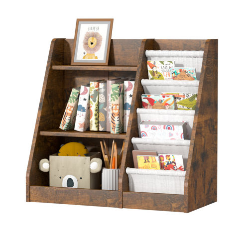 Latitude Run® Maggiorina Kids Standard Bookcase, Storage Book Rack, Organizer Cabinet, Book Display & Reviews | Wayfair