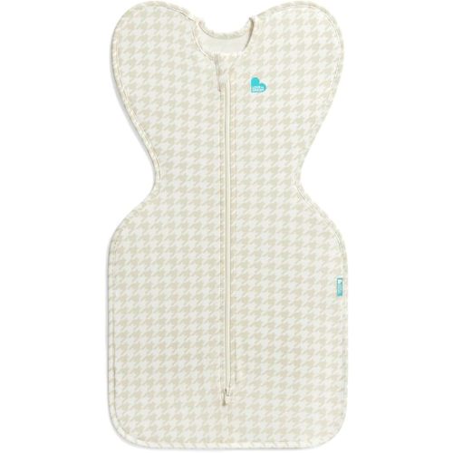 Love to Dream Swaddle UP, Sleep Sack - Tan Houndstooth
