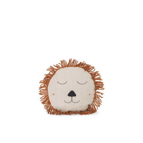 Safari cushion with lion design for the children’s room | ferm LIVING – Ferm Living
