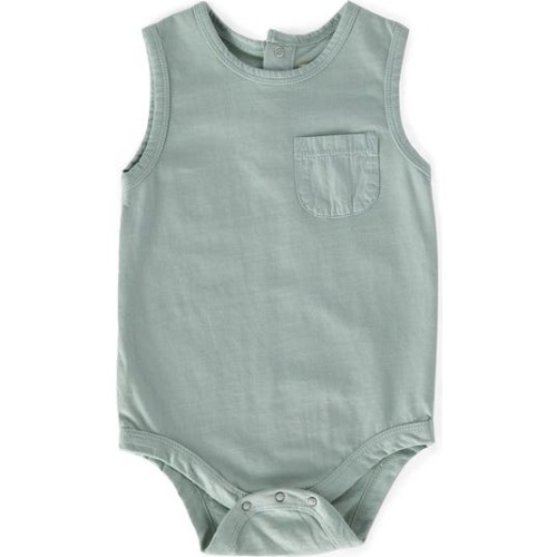 Organic Cotton Tank Bodysuit, 0-3M