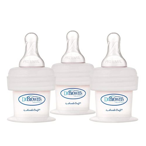 Dr. Brown's First Feeder Bottle with Preemie Nipple - 15cc - 3pk - White - 1 Count (Pack of 3)