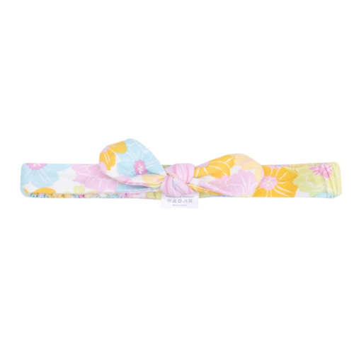 Angel Dear® | Knot Headband In Print Sunny Dahlias