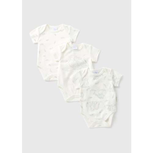 Disney 3 Pack Dumbo Bodysuits (Newborn-12mths)