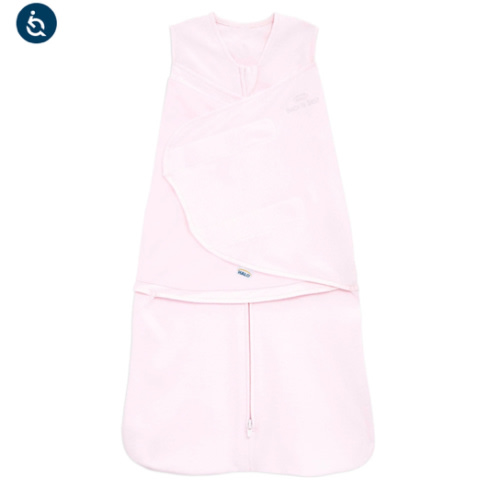 Pink Cotton Muslin Swaddle - Size Small | HALO
