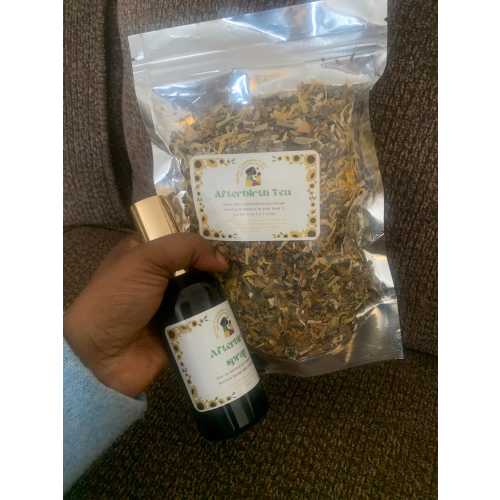 After Birth Postpartum Herbal Tea Blend for Moms- Reduce Stress, Anxiety, Depression, postpartum recovery maternity, prenatal, postnatal