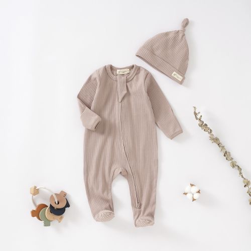 Tiny Alpaca | Organic Cotton Newborn Sleepsuit and Hat set | 0-2 Years | Gender Neutral | Baby Clothes | Baby Shower Gift | Matching set