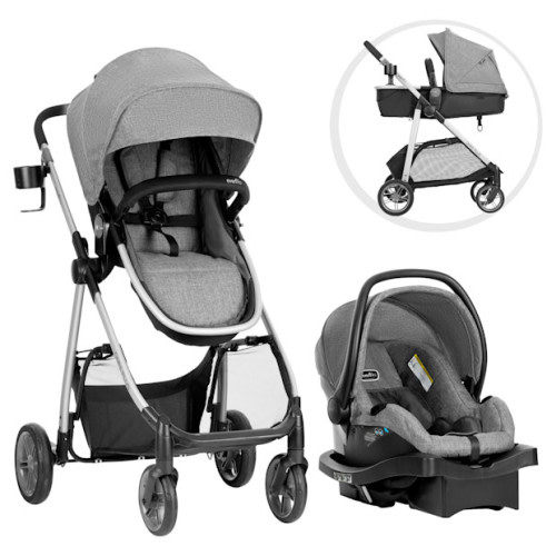 Evenflo Omni Plus Modular Travel System with LiteMax Sport Infant Car Seat