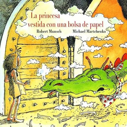 La princesa vestida con una bolsa de paper (Spanish Edition)
