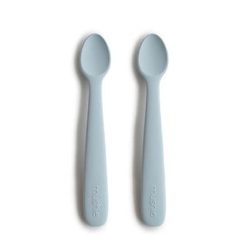 Baby Silicone Feeding Spoons 2-Pack – Mushie