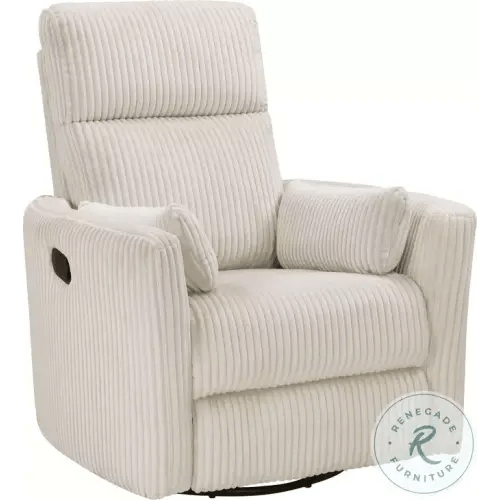 Traverse Beige Swivel Recliner