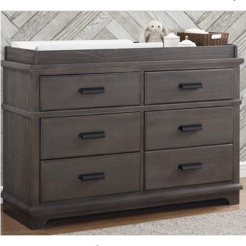 Asher 6 Drawer Dresser with Changing Top - Delta Children