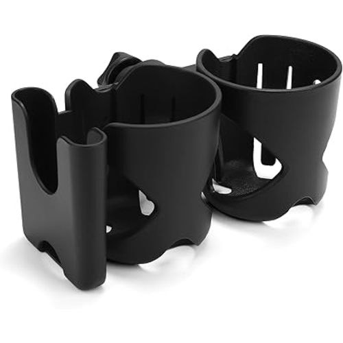 Accmor Stroller Cup Holder, Universal Cup Holder, 360° Rotatable Large Caliber Designed Bottle Cage for Bike, Stroller, Wheelchair, Walker, Scooter
