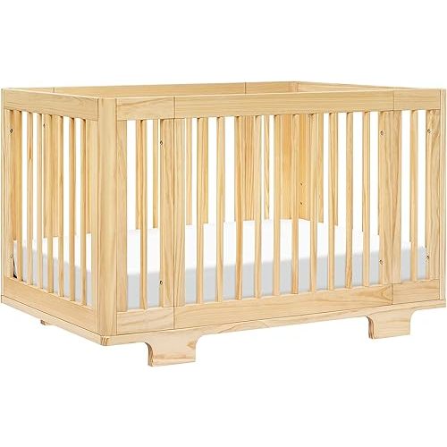 Babyletto Yuzu 8-in-1 Convertible All-Stages Crib - Conversion Kits for Bassinet, Midi Baby Crib to Toddler Bed, Daybed, Full-Size Crib & Baby Bed - Portable & Adjustable - GREENGUARD Gold Certified