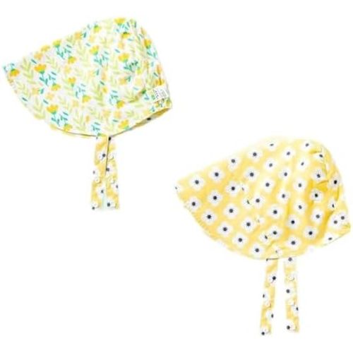 Vivobiniya Baby Girl Sun Hats Toddler Sun Bonnets Newbown Hats UPF50+ UV Protection 0-4Y