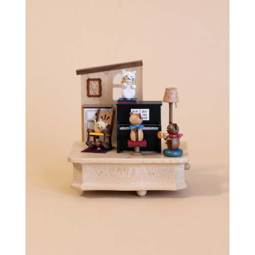 Odin Parker Cat Music Box