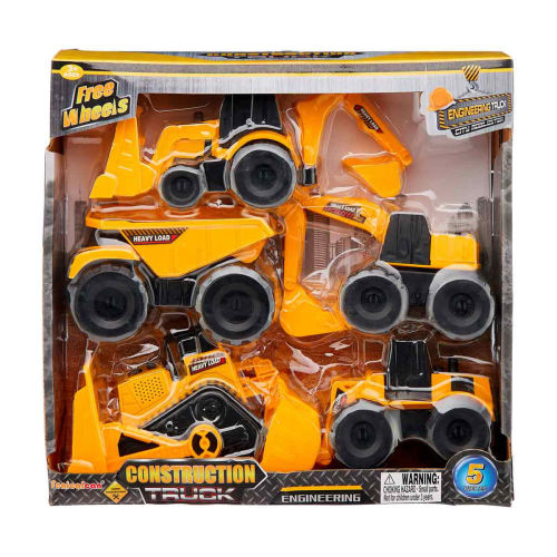 Buy Construction Truck Toy Set, 5 ct from Dollar General - Instore