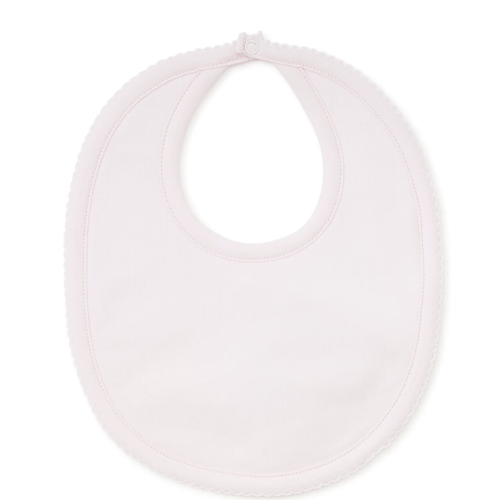 Pink/White Kissy Basics Bib