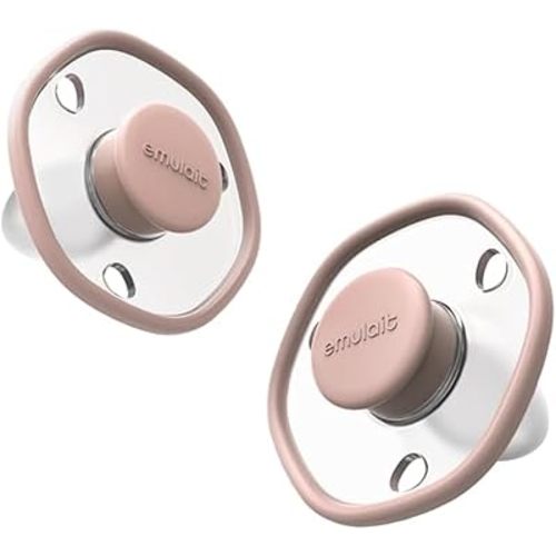 Baby Pacifier (2 Pack): 6+ Months - Rose