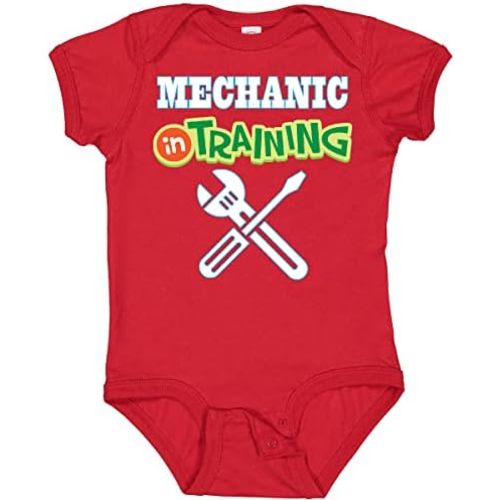 inktastic Mechanic in Training Baby Bodysuit