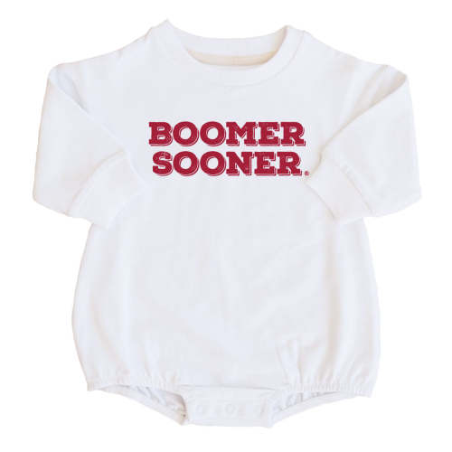University of Oklahoma | OU Graphic Sweatshirt Bubble Romper