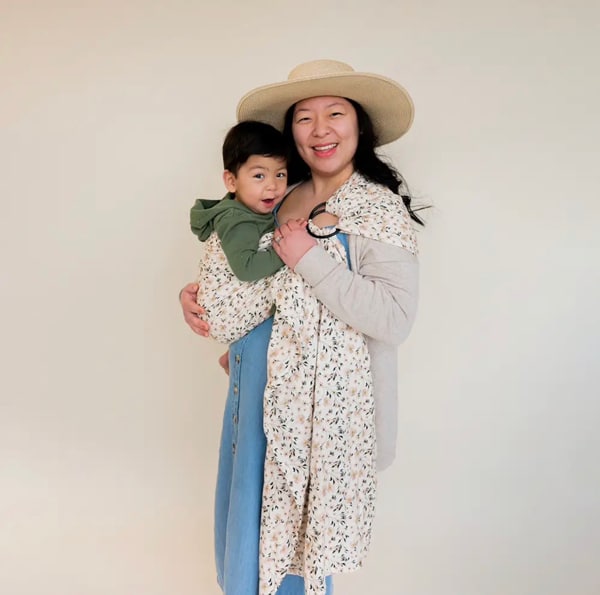 Flor Ring Sling Baby Carrier -Floral Print | hope&plum