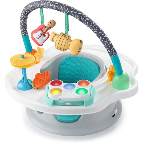 Summer Infant 3-Stage Deluxe SuperSeat (Baby Beats) Positioner, Booster, and Activity Center for Baby