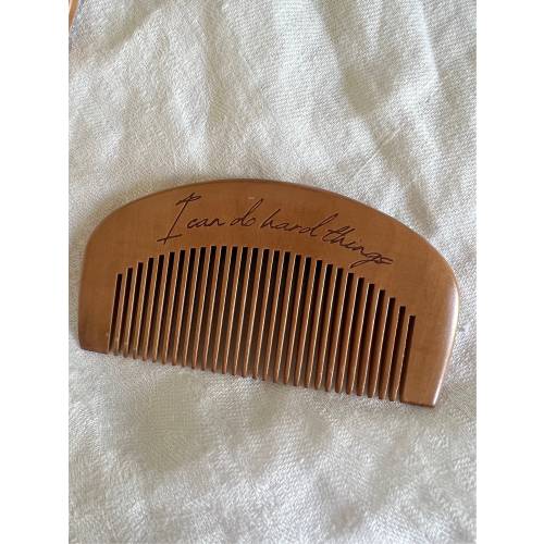 SECONDS** Engraved Labor Comb | Birth Comb