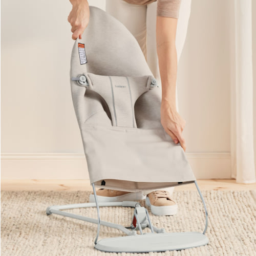 BabyBjörn Extra Fabric Seat for Bouncer Bliss - Light Beige