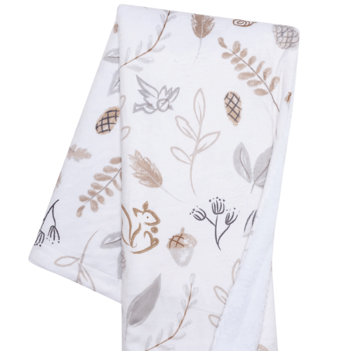 Treetop Fox Baby Blanket