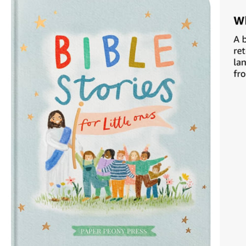 Bible Stories for Little Ones: Baby’s First Bible Board Book