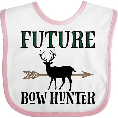 inktastic Hunting Future Bow Hunter Baby Bib