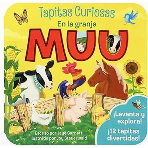 Muu (Moo Lift-a-Flap Board Book) en español (Spanish Language Edition) (Peek-A-Flap) (Spanish Edition)